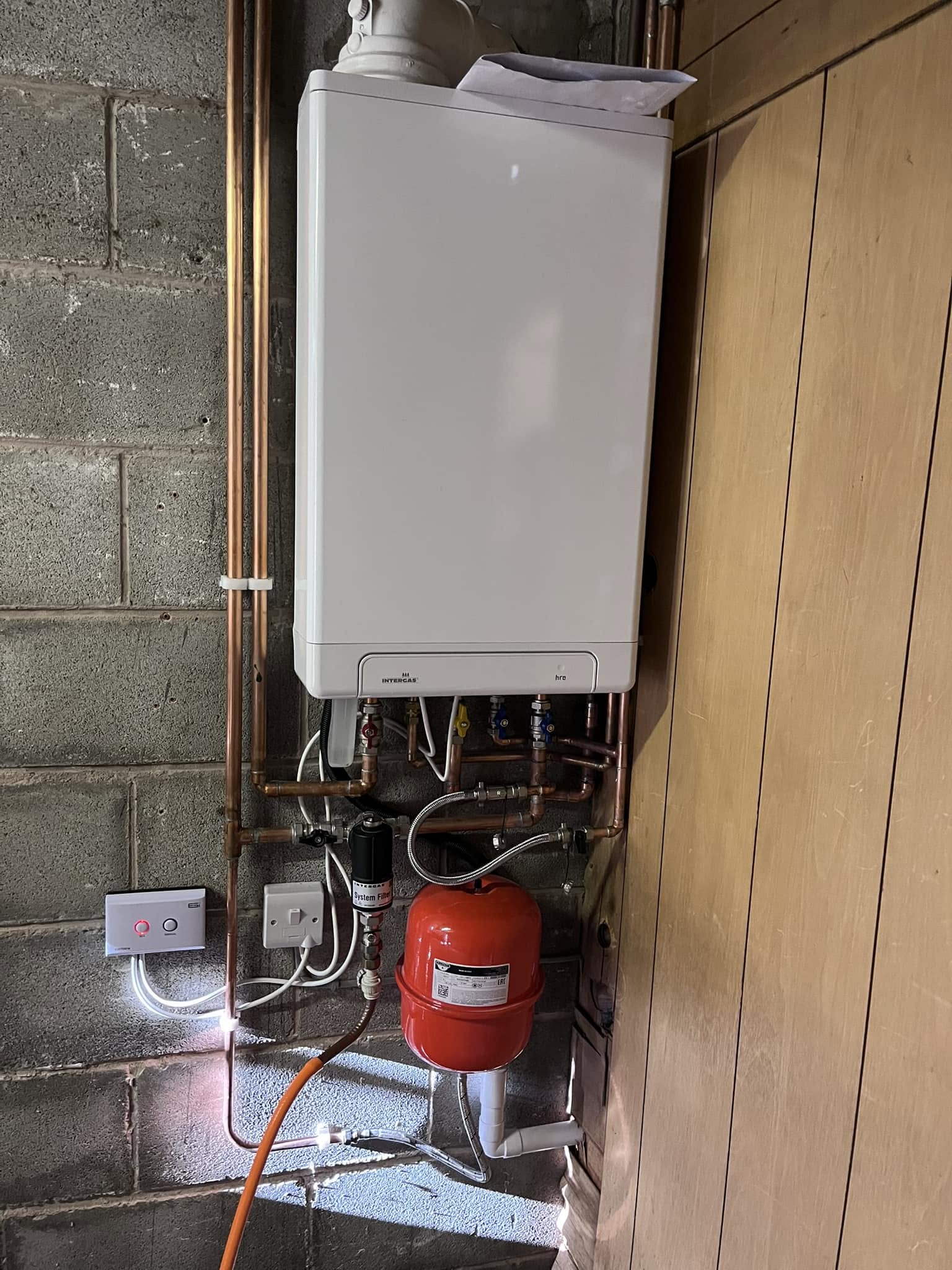 Intergas boiler install