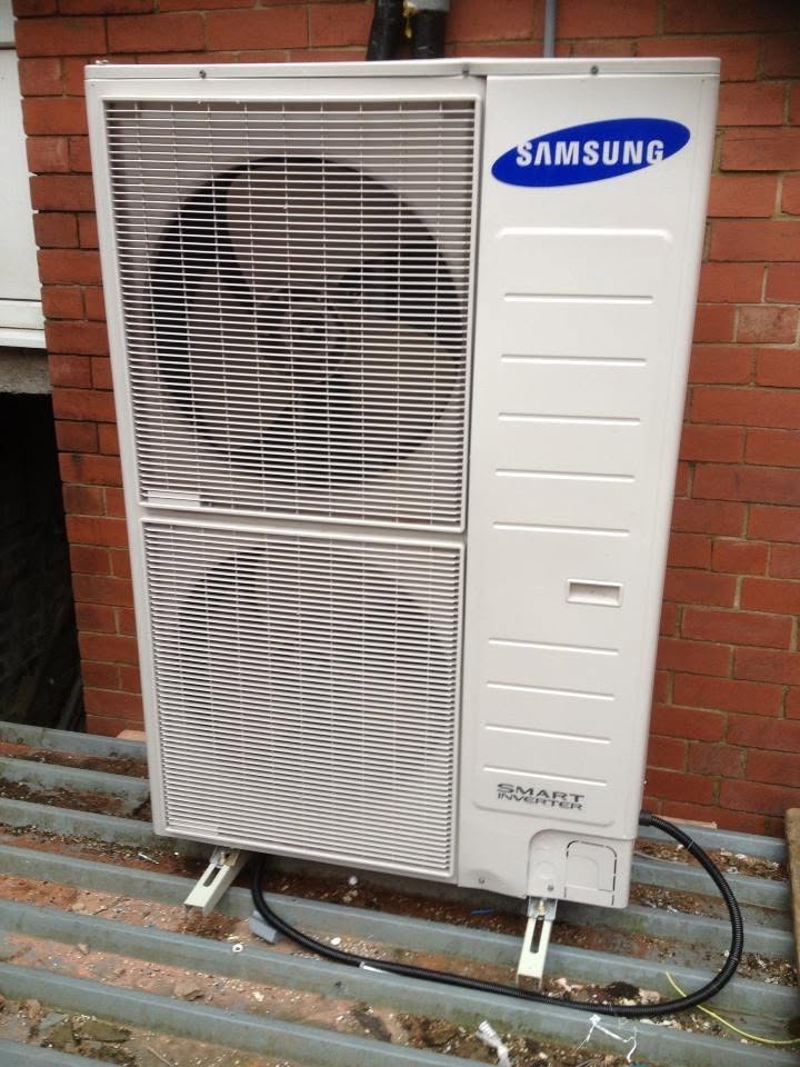 Samsung air source heat pump install